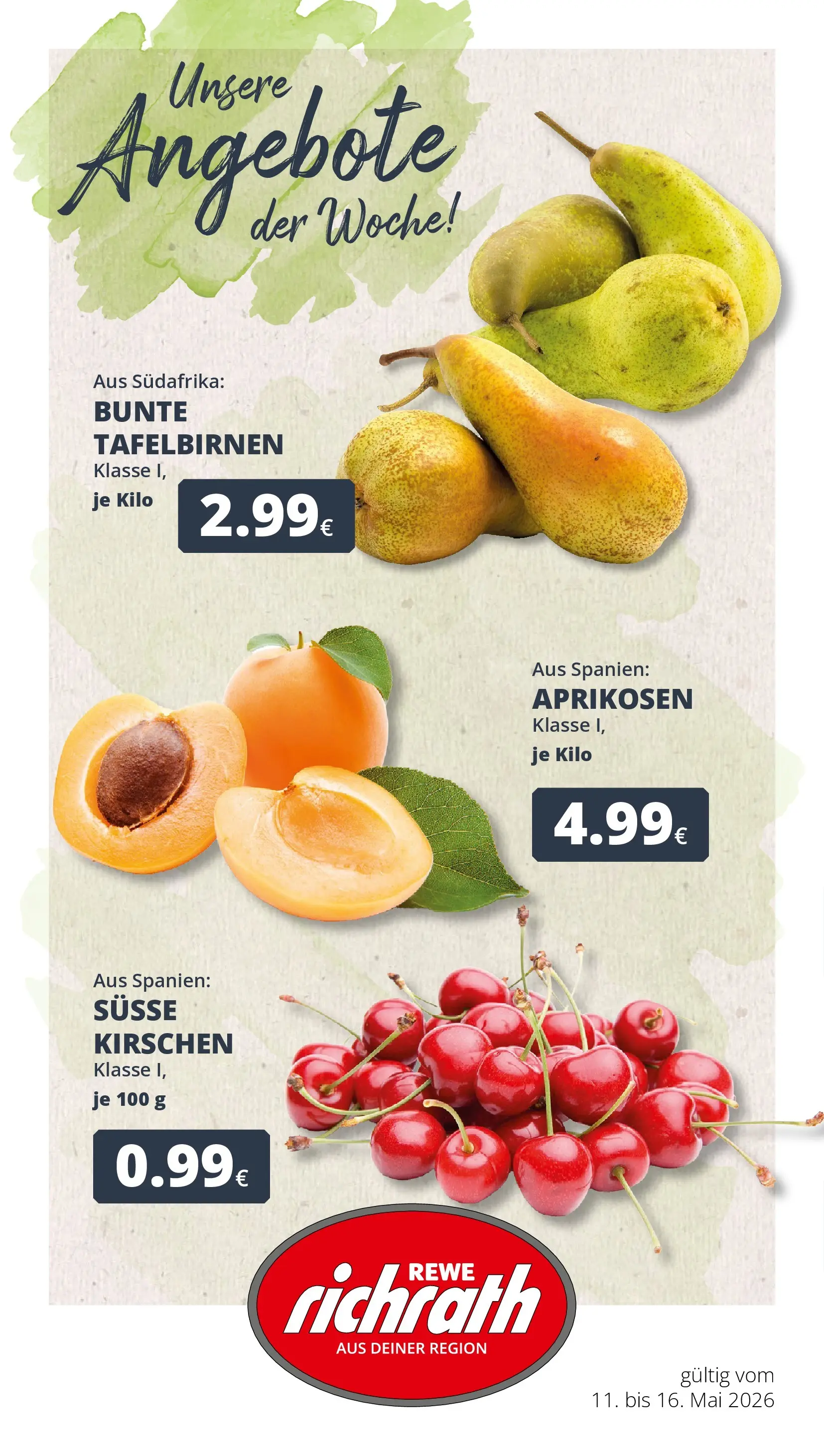 REWE Prospekt ab 10.05.2026 zum Blättern » Angebote | Seite: 1