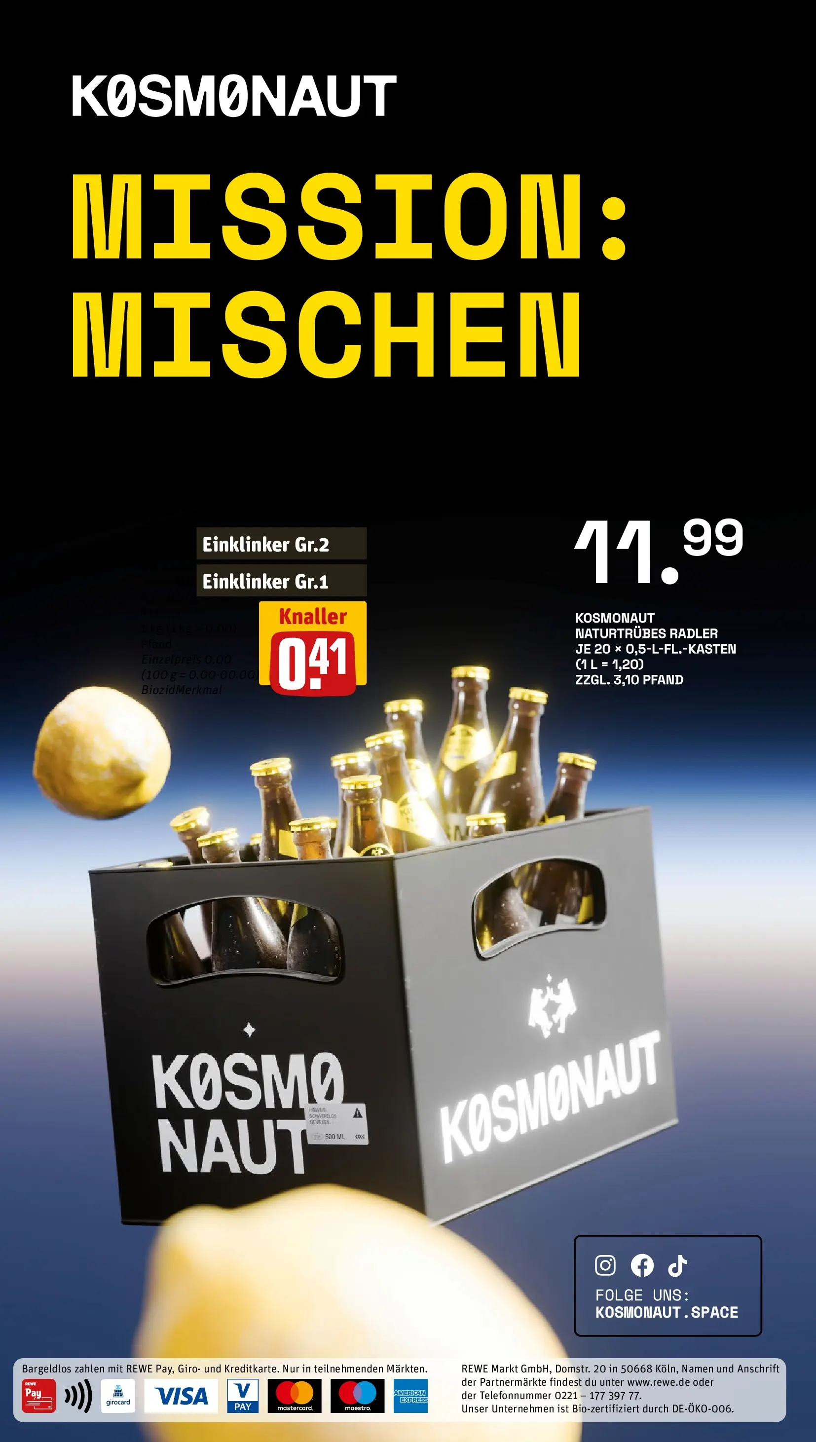 REWE Prospekt ab 10.05.2026 zum Blättern » Angebote | Seite: 2 | Produkte: Radler