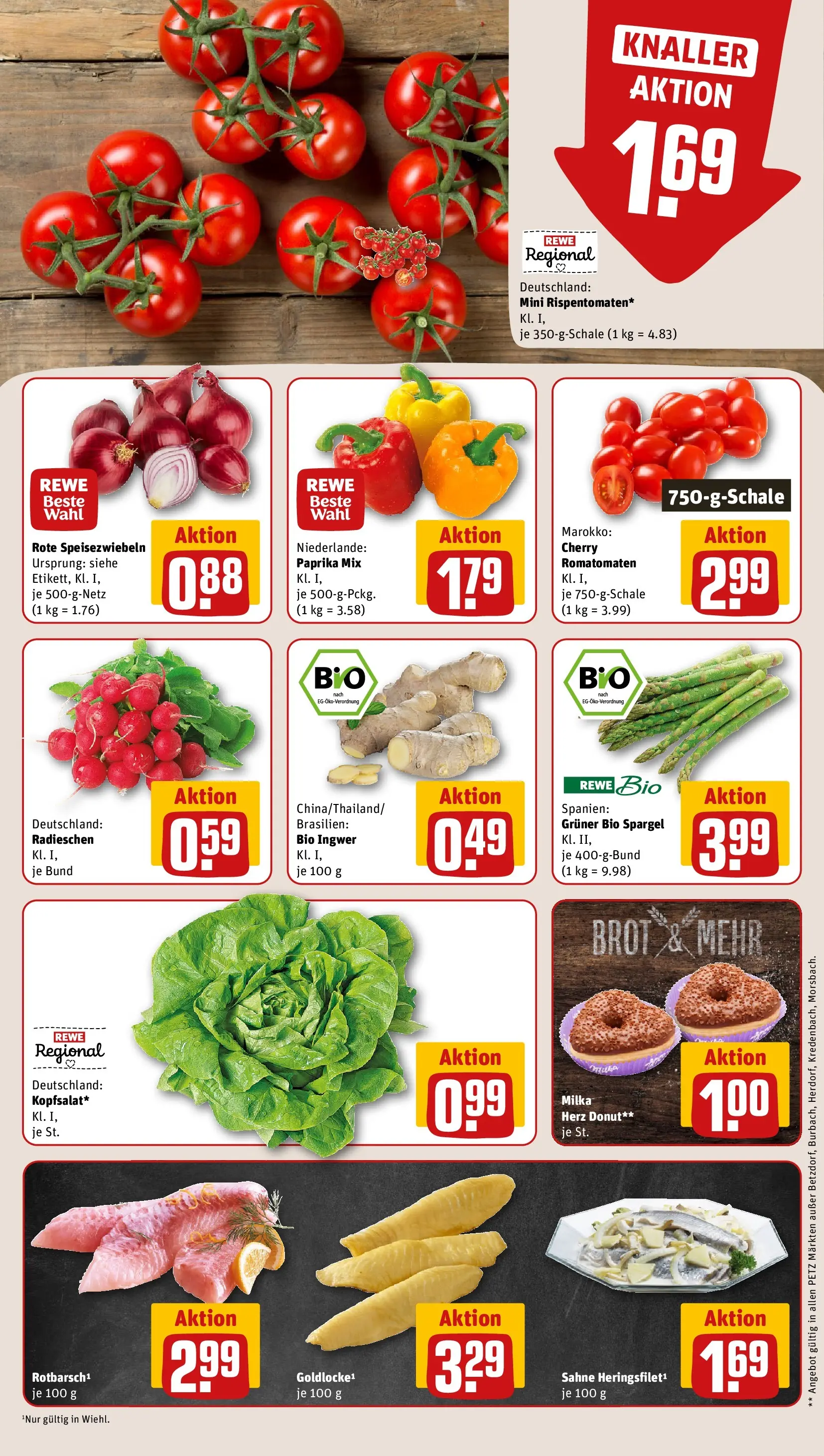 REWE Prospekt ab 10.05.2026 zum Blättern » Angebote | Seite: 9 | Produkte: Geramont, Hahnchen, Theke, Küche