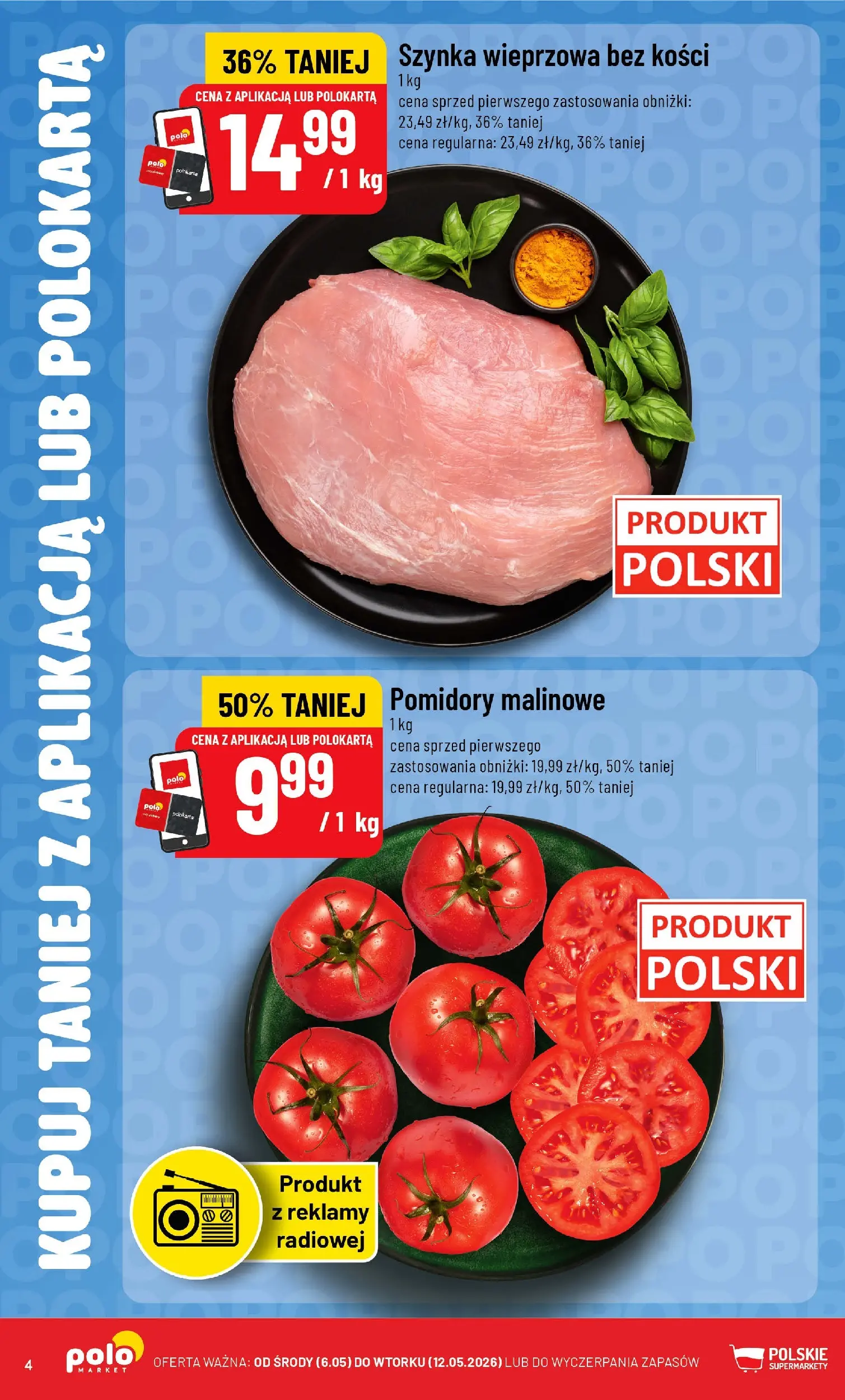 Nowa POLOmarket gazetka od jutra 05.05.2026 | Strona: 4