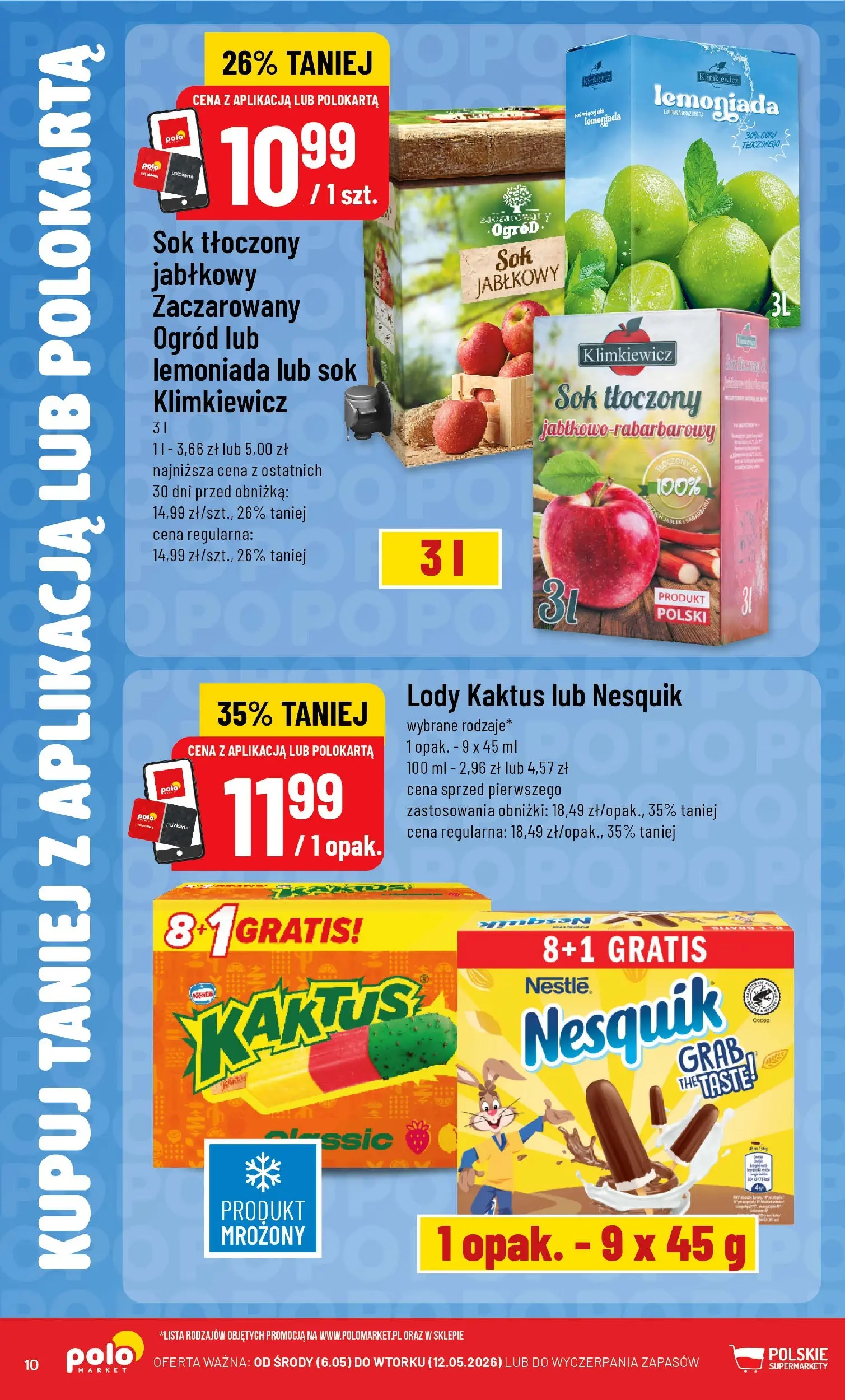 Nowa POLOmarket gazetka od jutra 05.05.2026 | Strona: 10