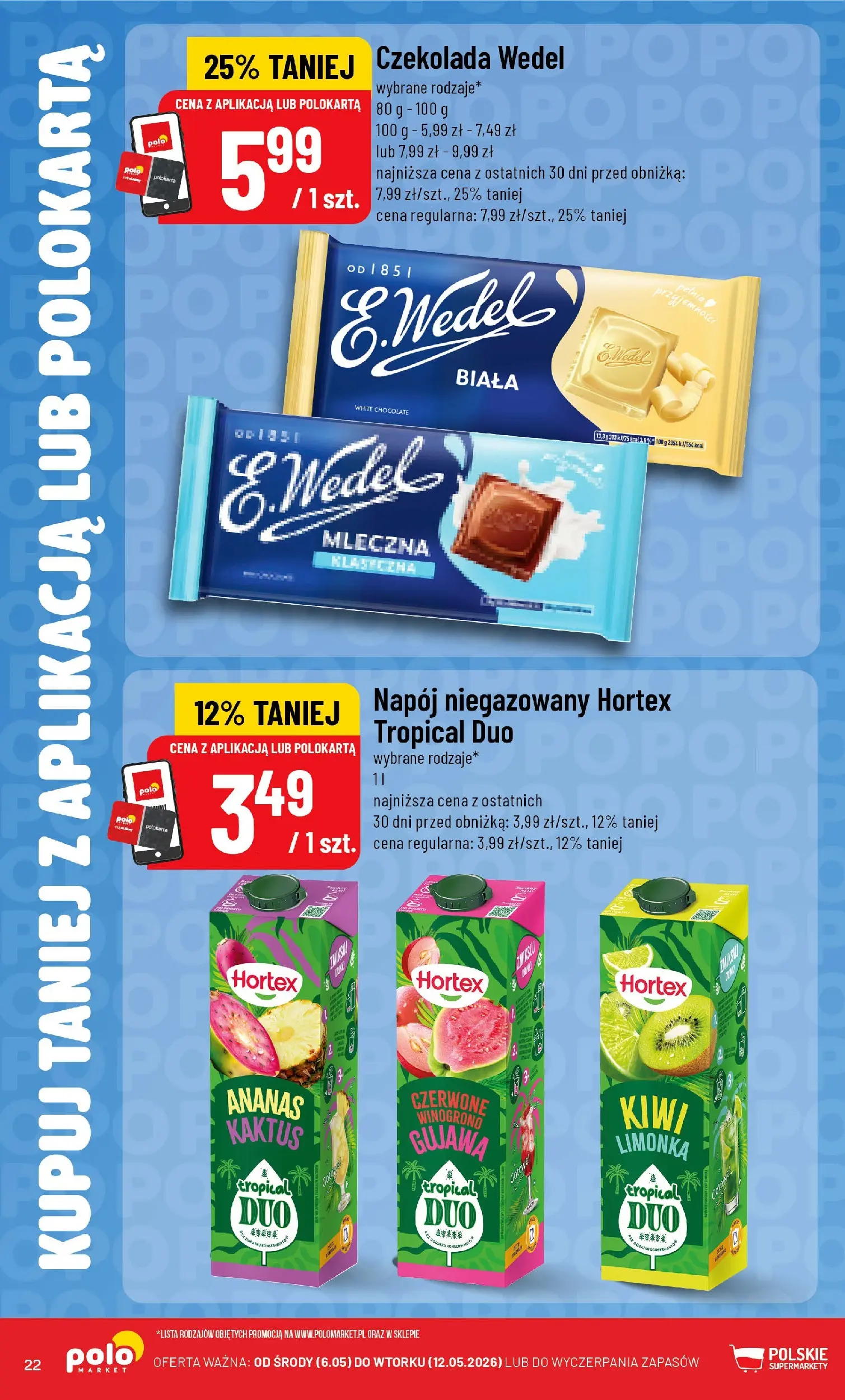 Nowa POLOmarket gazetka od jutra 05.05.2026 | Strona: 22