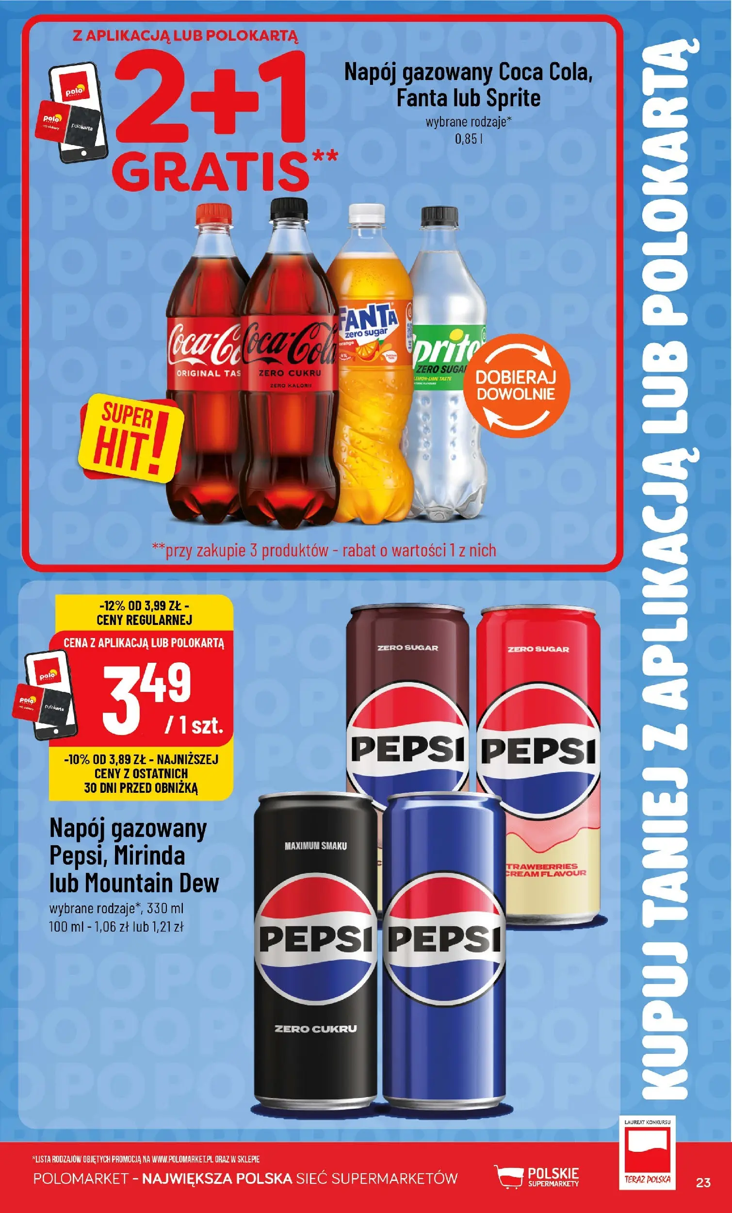Nowa POLOmarket gazetka od jutra 05.05.2026 | Strona: 23