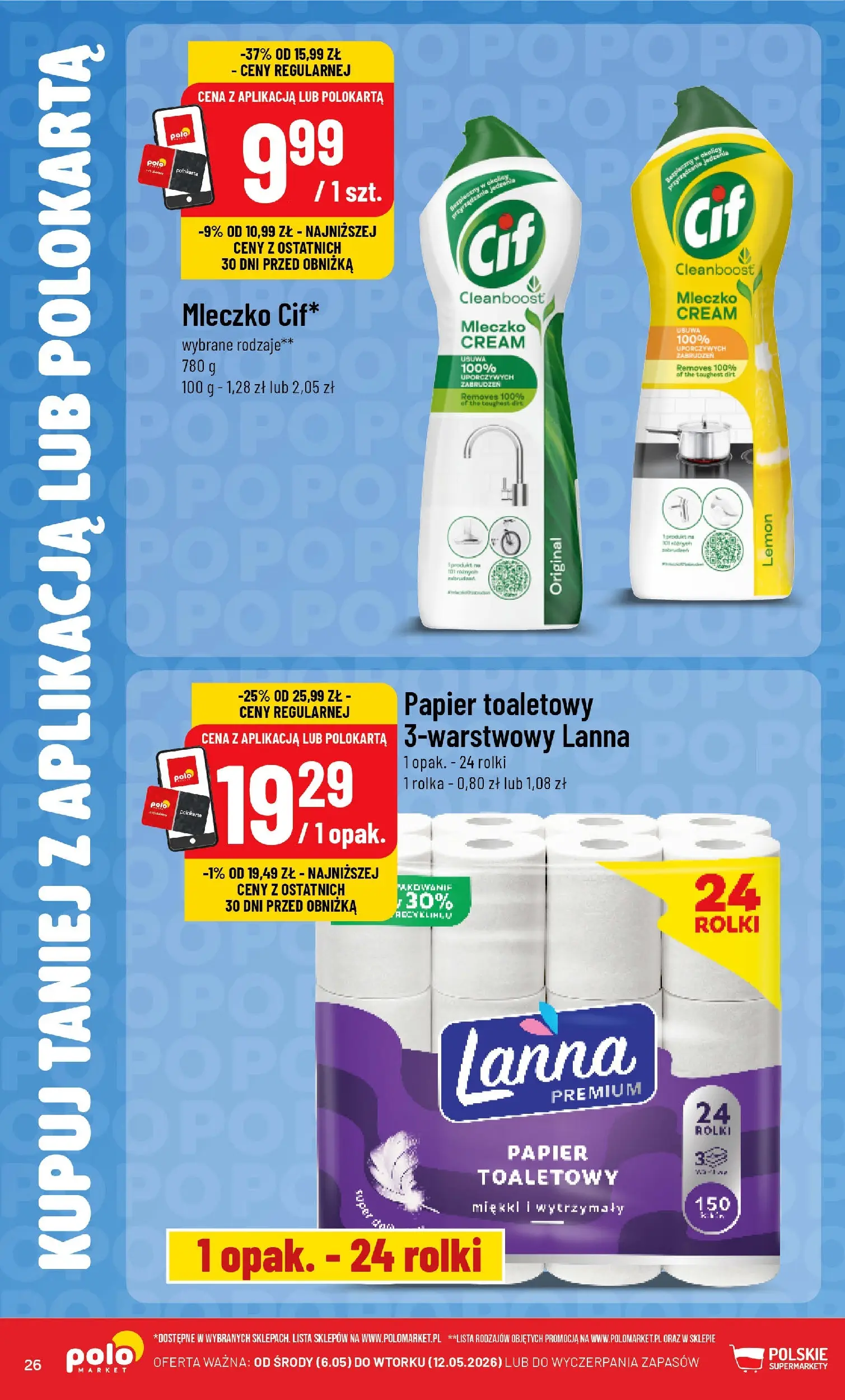 Nowa POLOmarket gazetka od jutra 05.05.2026 | Strona: 26