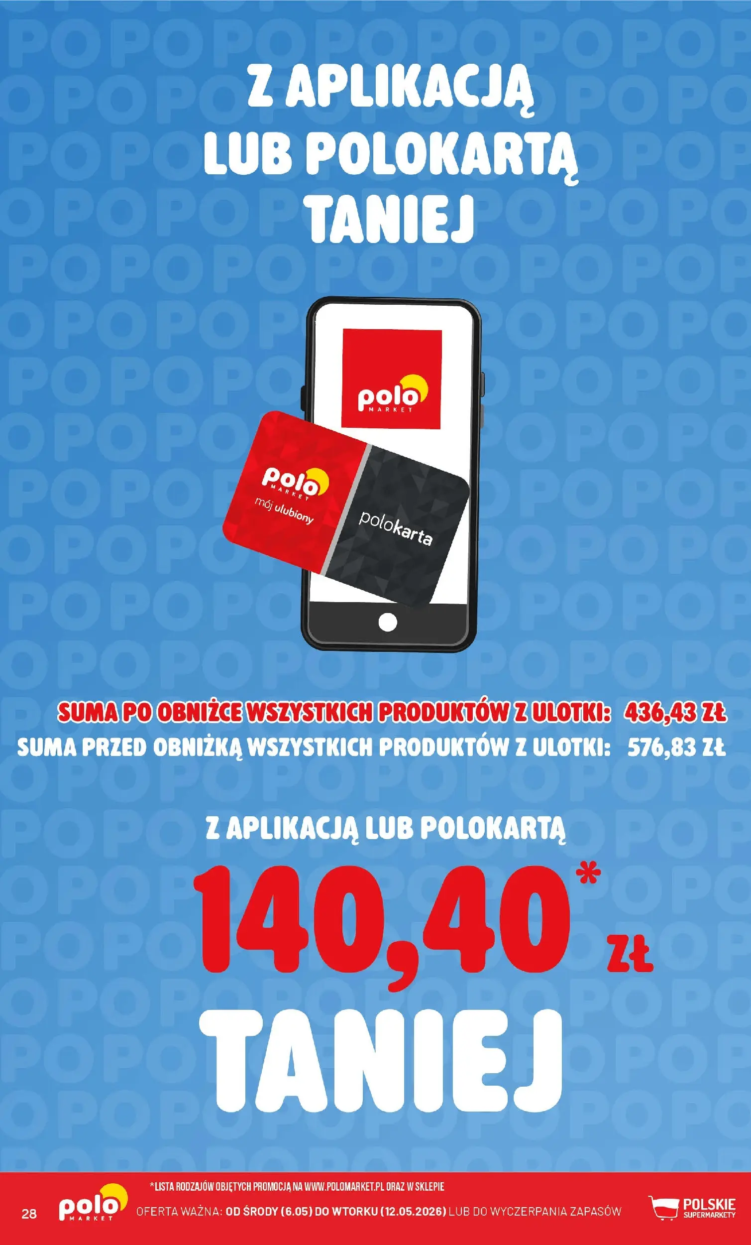 Nowa POLOmarket gazetka od jutra 05.05.2026 | Strona: 28