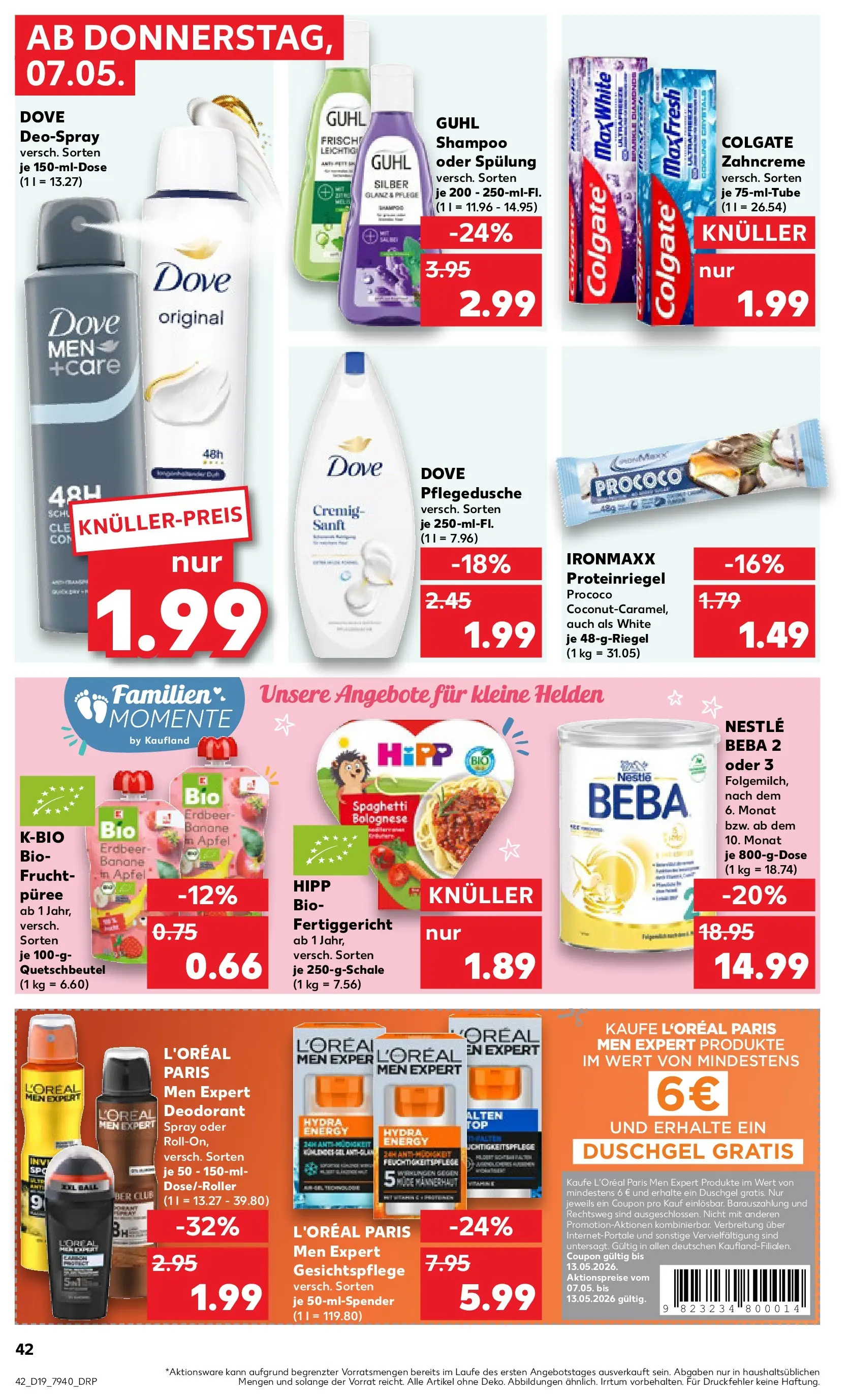 Prospekt Kaufland ab 04.05.2026 » Angebote Online zum Blättern | Seite: 47 | Produkte: Äpfel, Spülung, Duschgel, Deospray
