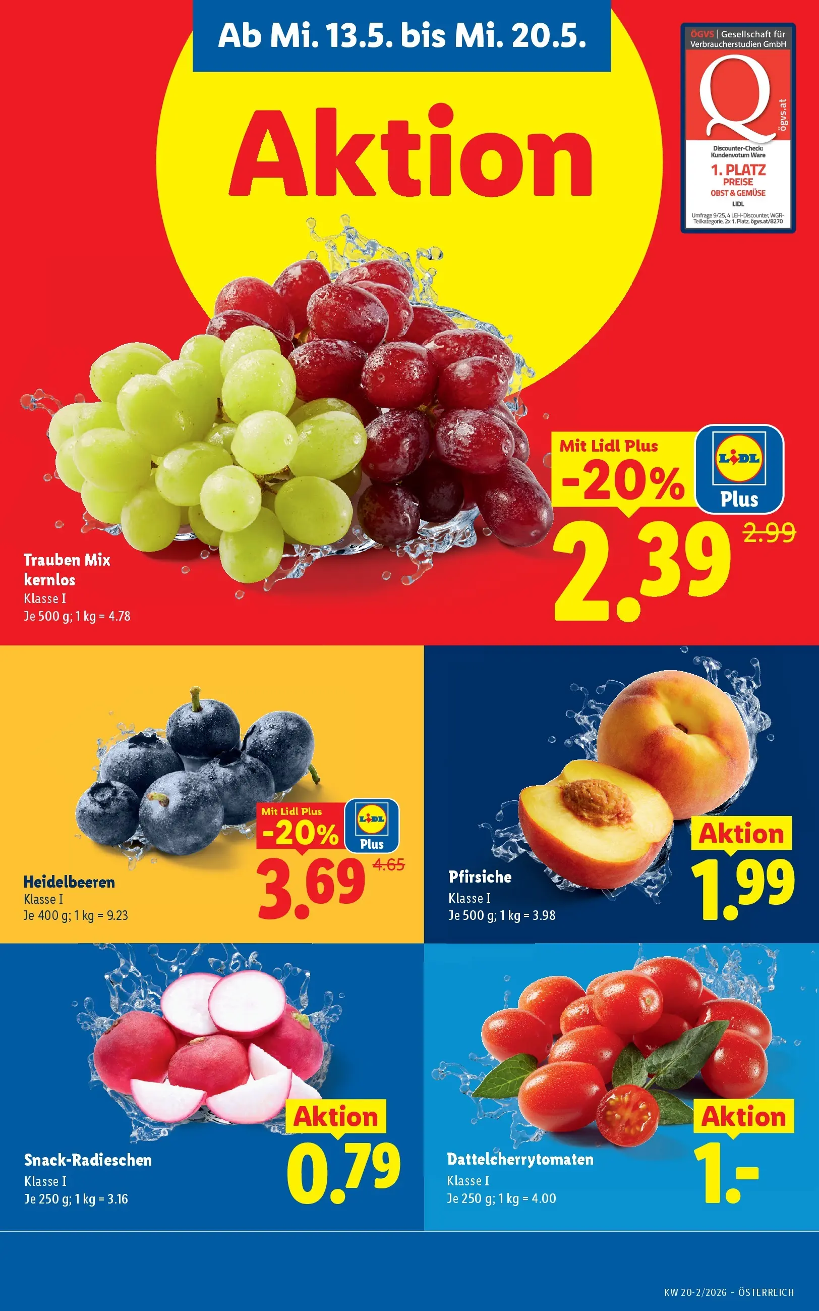 Lidl - Lidl ab 13.05.2026 - Angebote ab donnerstag | Seite: 5 | Produkte: Gemüse, Obst