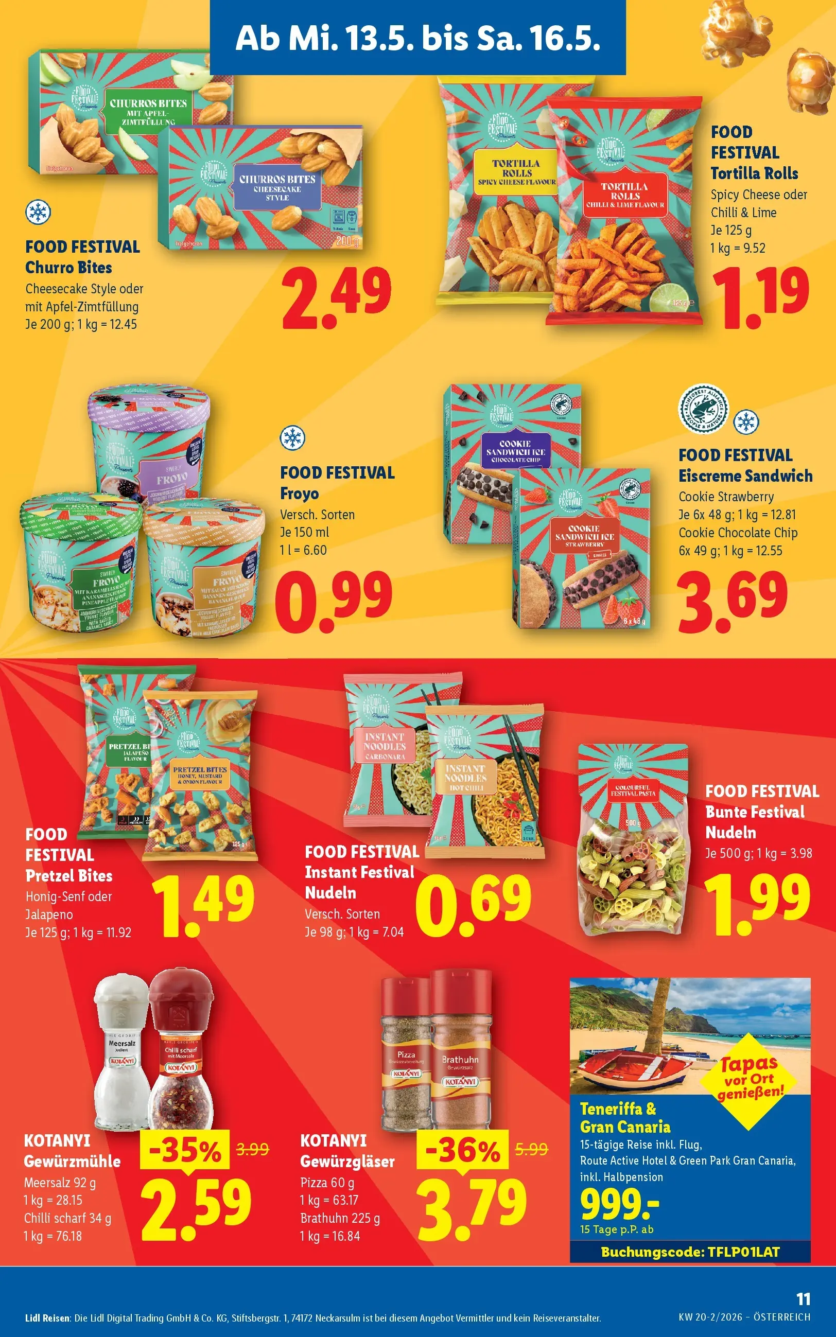 Lidl - Lidl ab 13.05.2026 - Angebote ab donnerstag | Seite: 15 | Produkte: Chili, Pizza, Äpfel, Nudeln