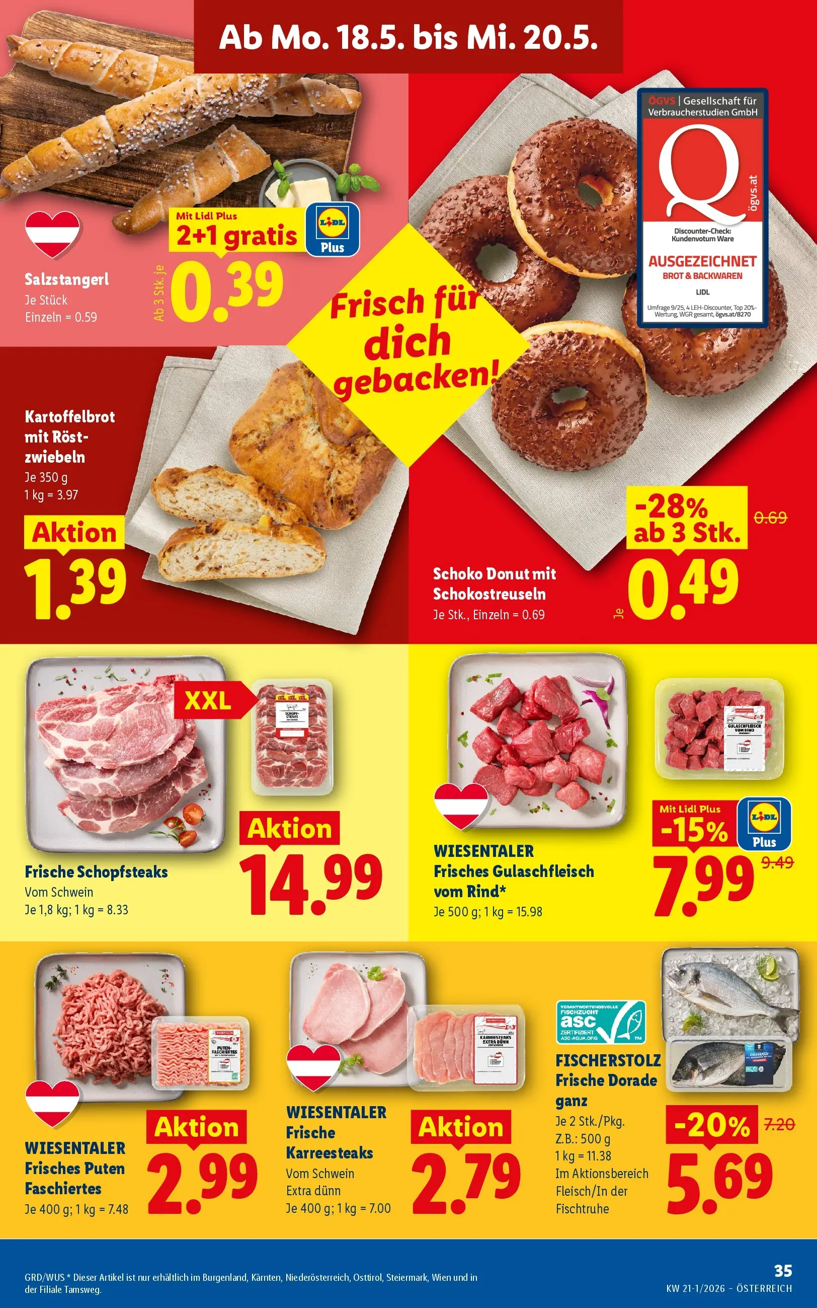 Lidl - Lidl ab 13.05.2026 - Angebote ab donnerstag | Seite: 40 | Produkte: Zwiebeln, Brot