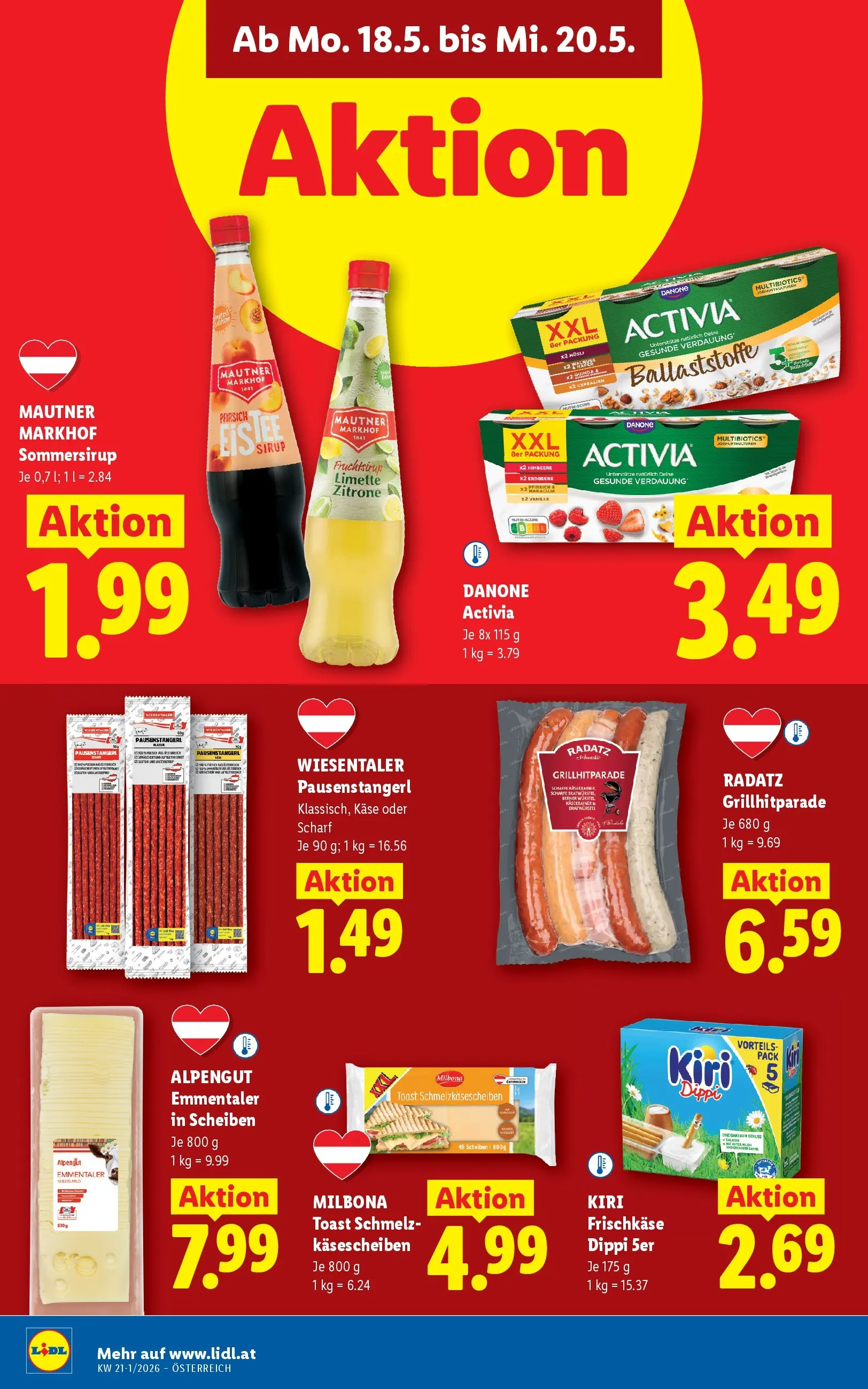 Lidl - Lidl ab 13.05.2026 - Angebote ab donnerstag | Seite: 43 | Produkte: Zitrone, Pfirsich, Limette, Käse