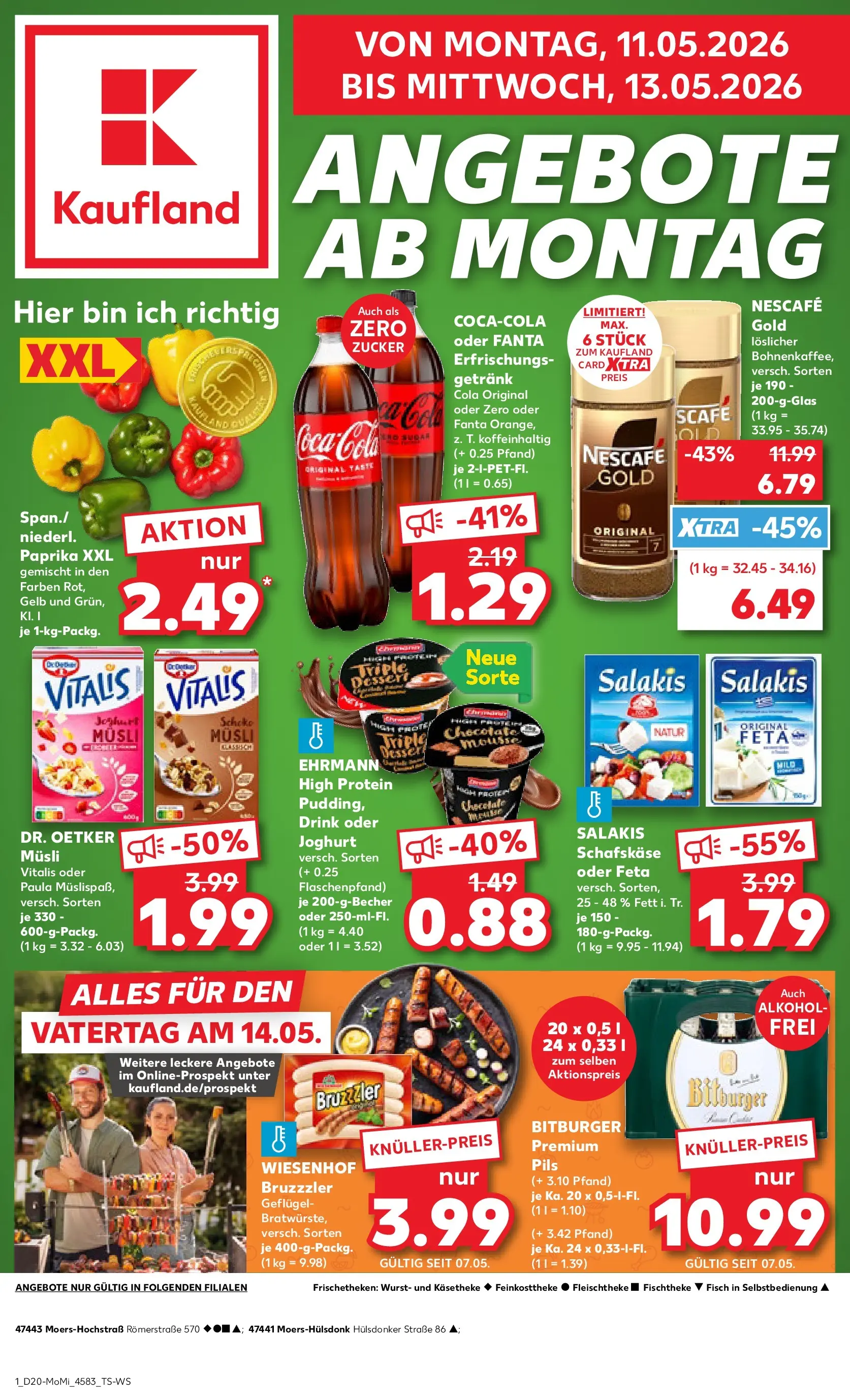 Prospekt Kaufland ab 10.05.2026 » Angebote Online zum Blättern | Seite: 1