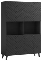m&ouml;max Dornbirn - Ihr Trendm&ouml;belhaus in Dornbirn Highboard Phuket ca. 120x172 cm Schwarz