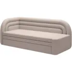 M&ouml;belix R&Eacute;CAMIERE Fabillo Beige B: 86 cm