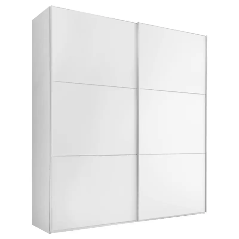 Schwebet&uuml;renschrank in Wei&szlig;