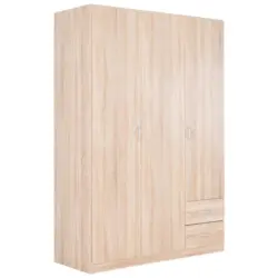 Dreht&uuml;renschrank 136/197/54 cm 3-t&uuml;rig