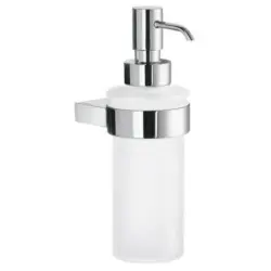 Seifenspender Metall, Glas