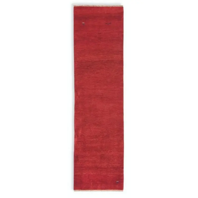 Orientteppich 80/300 cm Gabbeh Rot Rot