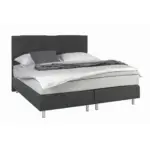 XXXLutz Lauterach - Ihr M&ouml;belhaus bei Bregenz Boxspringbett 160/200 cm in Anthrazit, Hellgrau