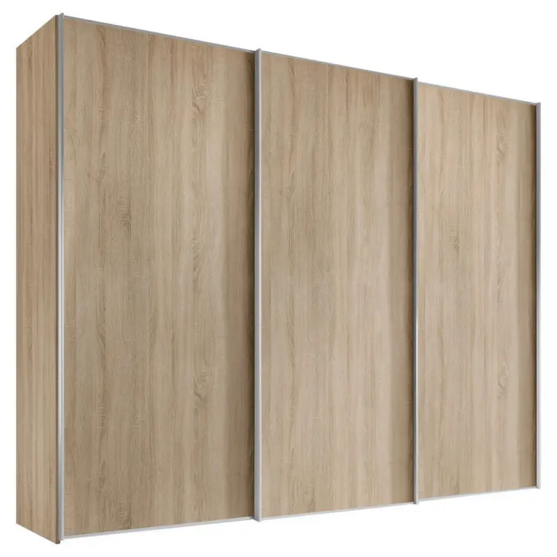 Schwebet&uuml;renschrank in Eichefarben