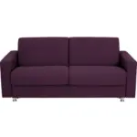 XXXLutz Lauterach - Ihr M&ouml;belhaus bei Bregenz Schlafsofa Messina in Flachgewebe Aubergine