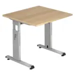XXXLutz Lauterach - Ihr M&ouml;belhaus bei Bregenz Schreibtisch 80/80/65-85 cm Eichefarben h&ouml;henverstellbar