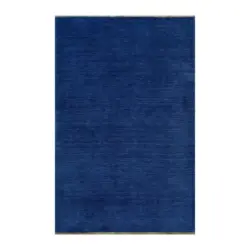 Orientteppich 70/140 cm Gabbeh Premium Blue Blau