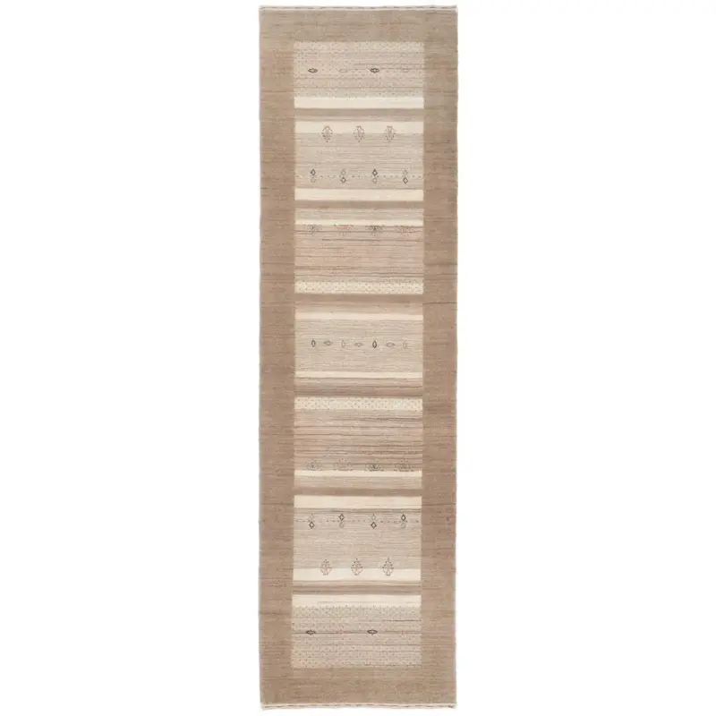 Orientteppich 80/300 cm Savannah Loribaf Braun, Beige