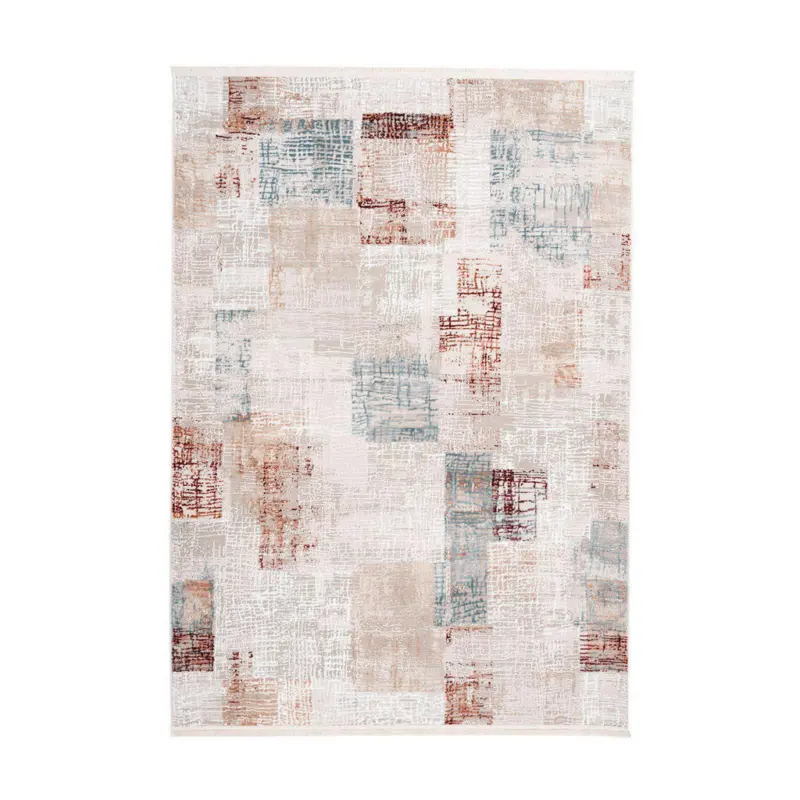 Vintage-Teppich 200/300 cm Akropolis Grau, Rosa