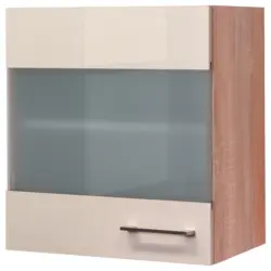 K&uuml;chenoberschrank 50/54,8/32 cm in Sonoma Eiche, Kaschmir