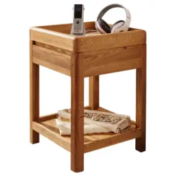 Beistelltisch in Holz 40/40/60 cm