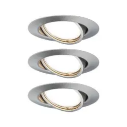 Led-Einbauspot SET 9/9/9 cm