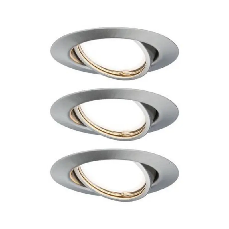 Led-Einbauspot SET 9/9/9 cm