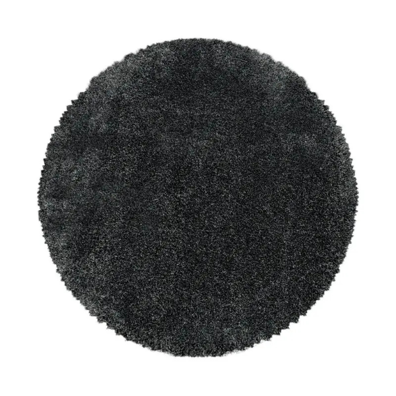 Hochflorteppich 80 cm Fluffy 3500 Grey Grau