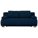 XXXLutz Lauterach - Ihr M&ouml;belhaus bei Bregenz Boxspringsofa in Webstoff Dunkelblau Skandinavisch