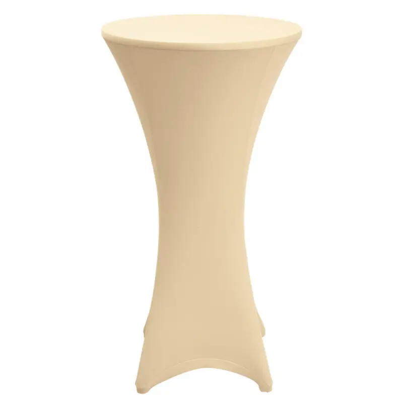 Stehtischhusse Stella &Oslash; 80 cm Creme
