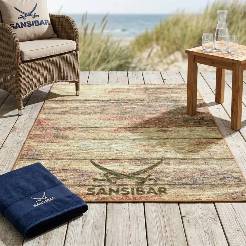 Outdoorteppich Rantum Beach 80x165 cm