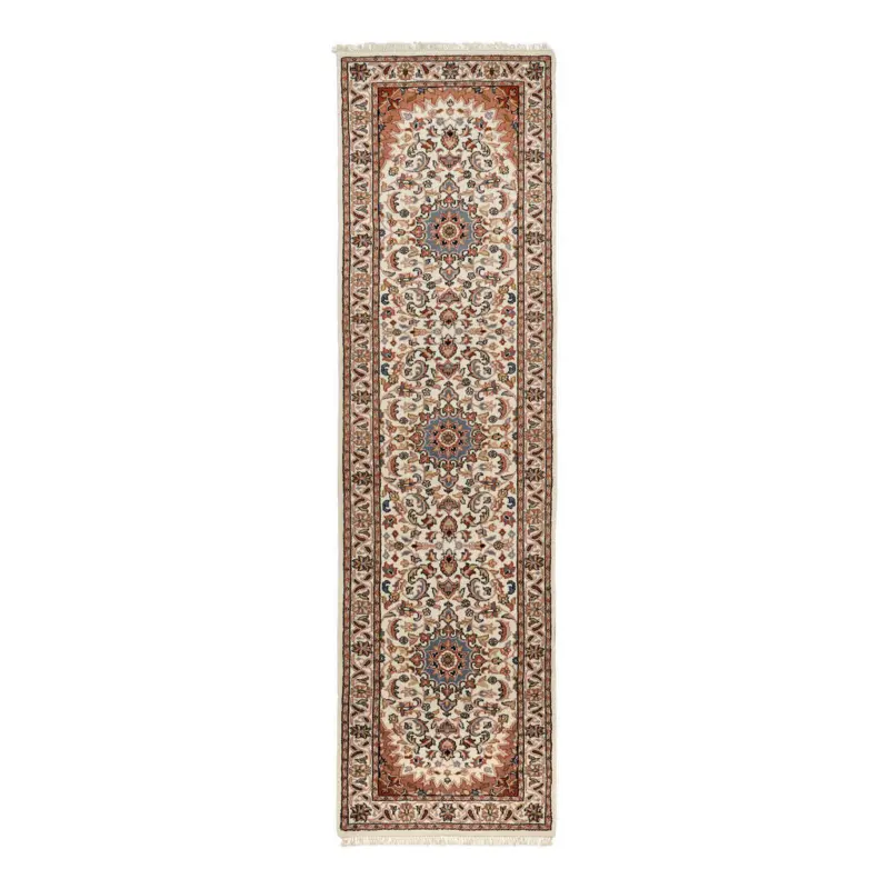 Orientteppich 80/300 cm Nain Cream Creme