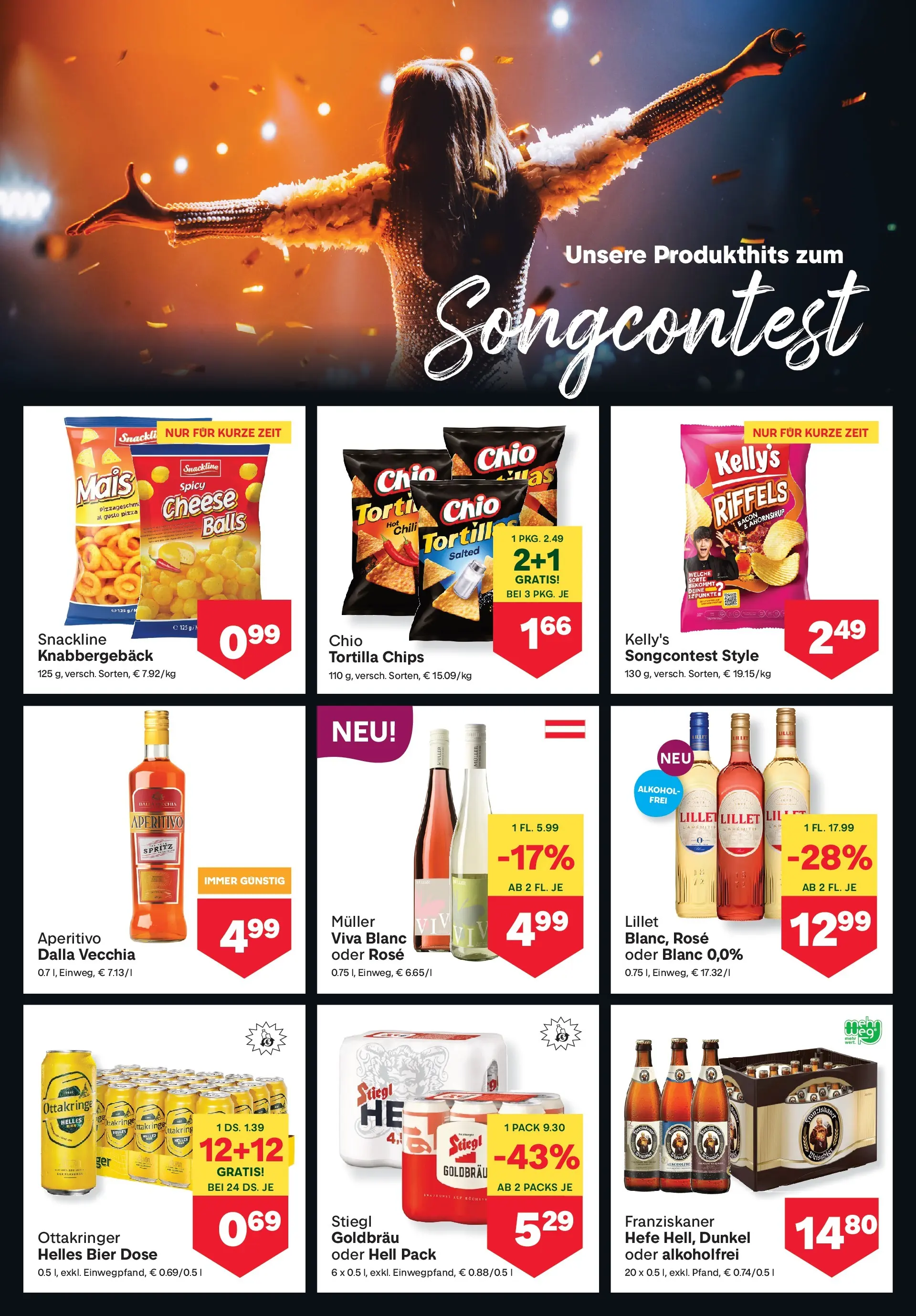 MPREIS St.Gallenkirch von 13.05.2026 - Aktuelle Angebote | Seite: 6 | Produkte: Chips, Chili, Pizza, Bier
