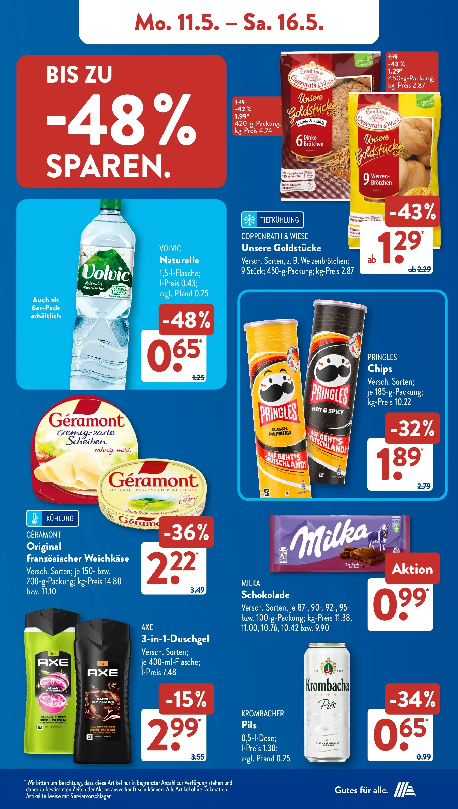Aldi Süd - Aldi Süd: Wochenangebote (ab 10.05.2026) zum Blättern | Seite: 10 | Produkte: Paprika, Pringles, Chips, Volvic