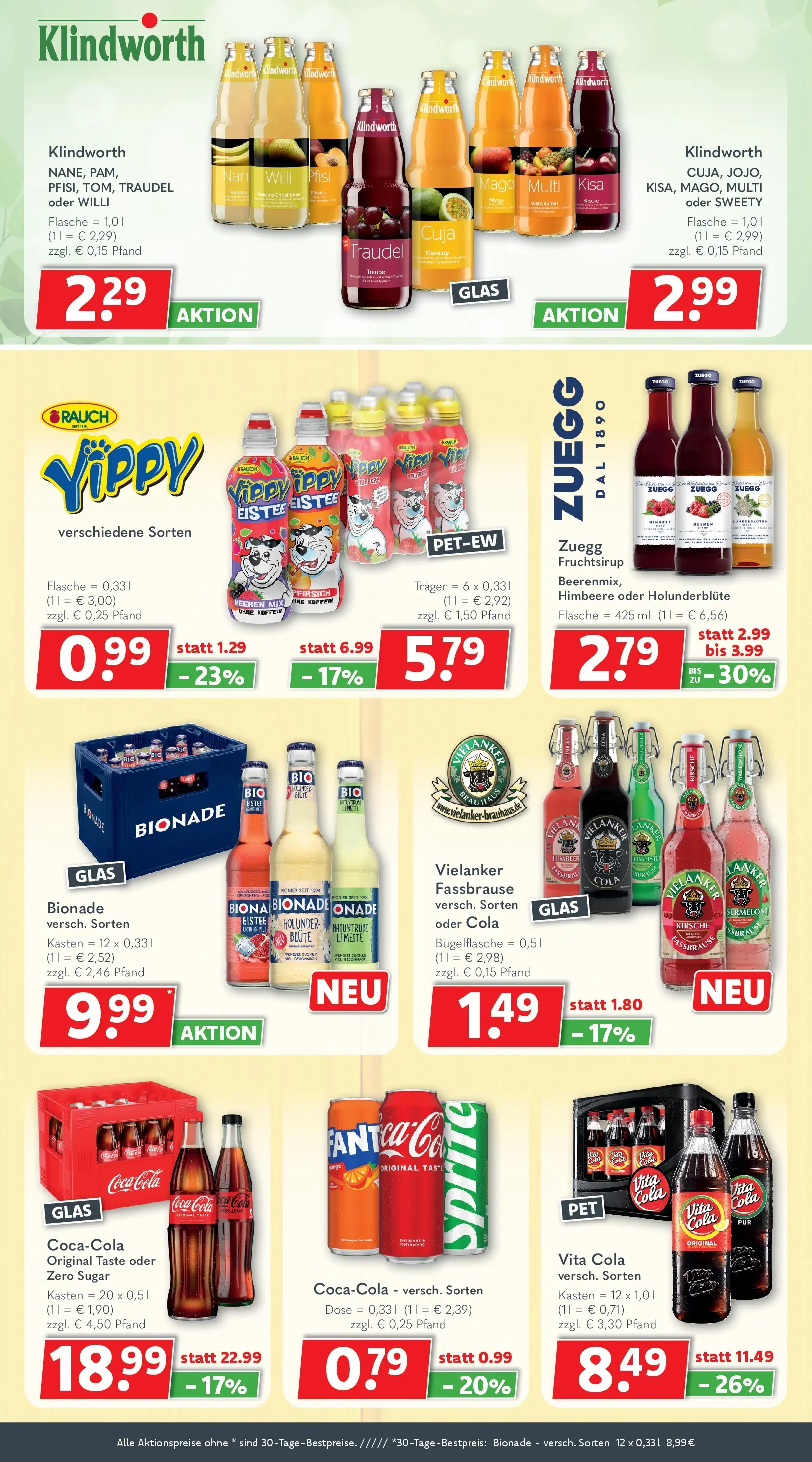 Getränkeland - Getränkeland: Getränkeangebote (ab 10.05.2026) zum Blättern | Seite: 8 | Produkte: Sprite, Cola, Pfirsich, Limette