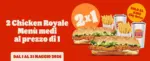 Burger King 2x1 - al 31.05.2026