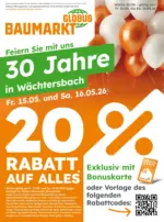 Globus Baumarkt Globus Baumarkt: Wochenangebote - bis 16.05.2026