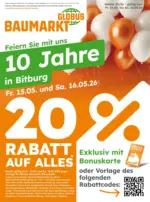 Globus Baumarkt Globus Baumarkt: Wochenangebote - bis 16.05.2026