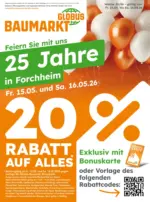 Globus Baumarkt Globus Baumarkt: Wochenangebote - bis 16.05.2026