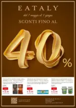 Eataly SCONTI FINO AL 40% - al 03.06.2026