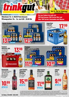Trinkgut Prospekt Petershausen	 ab 10.05.2026 gültig