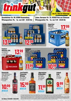 Trinkgut Prospekt Brannenburg	 ab 10.05.2026 gültig