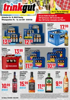 Trinkgut Prospekt Dasing	 ab 10.05.2026 gültig