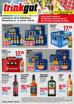 Trinkgut Prospekt München	 ab 10.05.2026 gültig