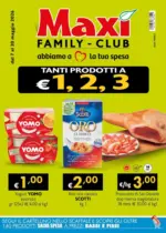 Max&igrave; Family Tanti prodotti a 1,2,3 euro - al 20.05.2026